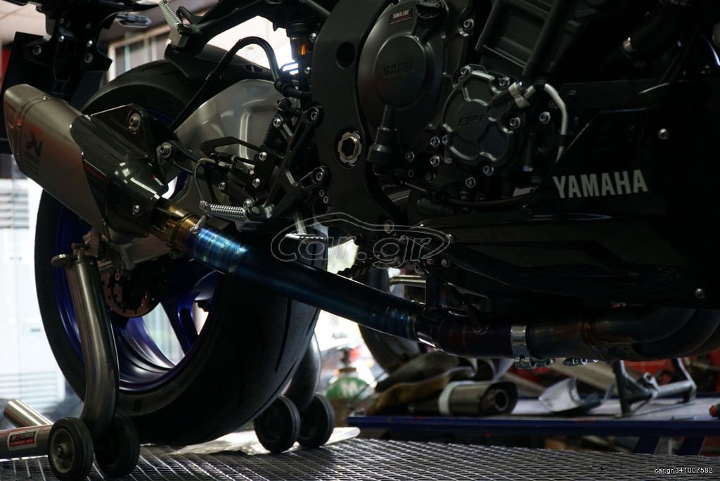 Yamaha R1 R1M MT-10 MT-10SP Titanium Decat y-pipe - Image 3