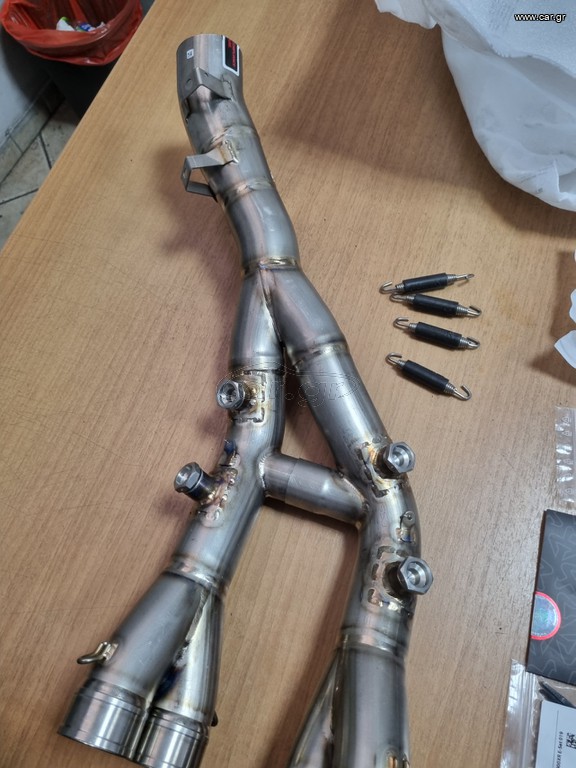 Λαιμοί τιτανίου Akrapovic titanium S1000XR - Image 6