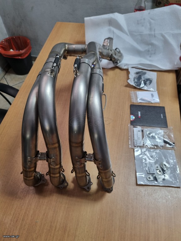 Λαιμοί τιτανίου Akrapovic titanium S1000XR - Image 4