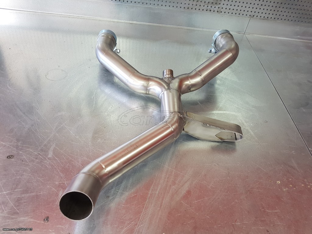 BMW R1150GS Y-pipe, de-cat pipe, cat eliminator pipe - Image 3